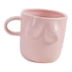 thumbnail image 1 of Taza De Agua De Cerámica Con Arte Corporal Femenino, Taza De Agua De 300ml Para Regalo De Inauguración De La Casa, Color Rosa, 1 of 3