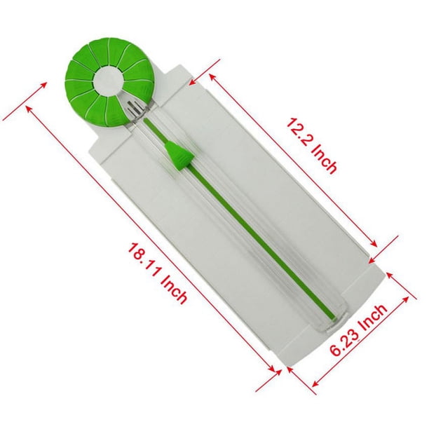 Effortlessly Create Stunning Card Art with our Multi-Function Paper Cutter and Creasing Machine - 360-Degree Rotating Cutter Head with 12 Types of Edges for Perfect Results Every Time!