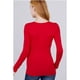 thumbnail image 3 of Camiseta Mujer Elasticada Forro Polar Manga Larga 2419, 3 of 3