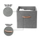 thumbnail image 2 of Pack 3 Cajas Cubo Organizador Plegable Tela Closet Ropa Etc, 2 of 5