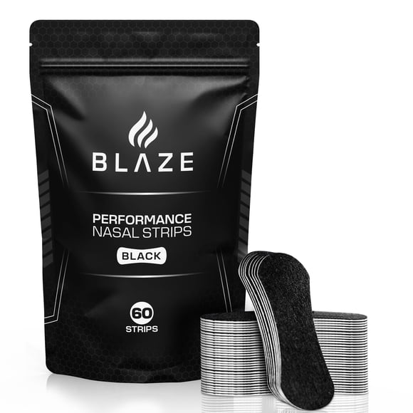 Tiras nasales BLAZE Performance, 60 unidades, para roncar y dormir