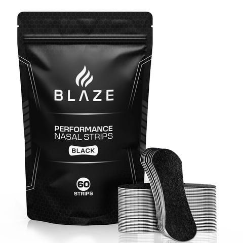 Tiras Nasales Blaze Performance, 60 Unidades, Para Roncar Y Dormir