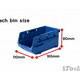 thumbnail image 4 of Contenedor Apilable Para Almacenamiento Wadfow 38x17x32 Cm, 4 of 6
