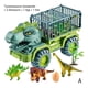 thumbnail image 2 of Juguete Camion Tiranosaurio Rex Transporte De Dinosaurios ,Dimensiones: 39 x 16 x 20 cm, 2 of 7