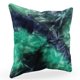 thumbnail image 1 of Cojín Plutus Brands con piel sintética de la aurora boreal, verde y azul, 1 of 1