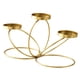thumbnail image 3 of Candelabro De Hierro Forjado Elegante Para Fiestas, Dormitorios Y Salas De Estar, Dorado, 3 of 5