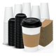thumbnail image 1 of Vaso Cafe Polipapel Vaso Kraft Vaso C/tapa+manga 12oz 200und Blanco / Vaso 12oz, 1 of 10
