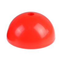 Magideal - Base De Marcador De Entrenamiento De Fútbol Base Móvil De Riego De Bandera Colores Brillantes Base De Poste De Señal De Barra Portátil Para Juegos De Rojo Normal