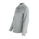 thumbnail image 3 of Polera Polo DryFresh Smooth® 60% Algodón M/L Mujer Gris, 3 of 4
