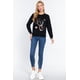 thumbnail image 3 of Top Tipo Jersey De Felpa Francesa Con Lentejuelas, 3 of 5