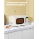 thumbnail image 5 of Horno microondas COMFEE' Retro de 0.7 pies cúbicos/700 W, color crema AM720C2RA-A, 5 of 8