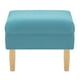 thumbnail image 1 of Pouf Sky 1c Felpa 05 Turquesa, 1 of 3