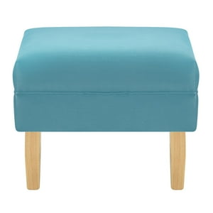 Bodevir - Pouf Sky 1C Felpa 05 Turquesa