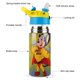 thumbnail image 3 of Súper Ratón: Las Nuevas Aventuras Botella de Agua con Tapa Pop Top de Un Toque, Acero Inoxidable, a Prueba de Fugas, para Deportes, Botella Infantil azul 12 oz, 3 of 6