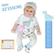 thumbnail image 5 of Muñeca Reborn De Silicona Realista Para Niña De Cuerpo Entero, 5 of 7