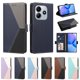 thumbnail image 5 of Funda Tricolor con Ranuras para Xiaomi Xiaomi Poco M7 Pro 5G, Azul Oscuro, 5 of 6