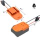 thumbnail image 3 of Adaptador Power Wheel, batería Ridgid de iones de litio de 18 V con fusible y cable, 3 of 6