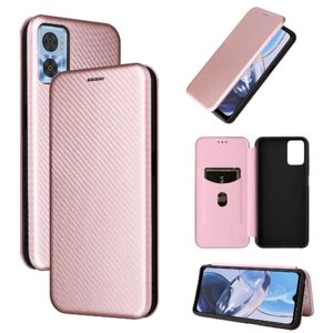 Funda Flip Para Foxdock Moto E22 4G/Moto E22I 4G - Funda Magnética De Negocios, Funda Protectora Delgada