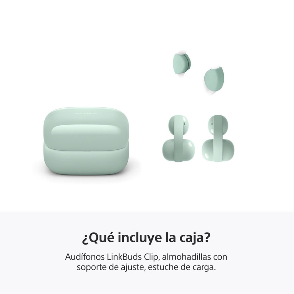 Sony LinkBuds Clip WF-LC900 Verde, foto 7