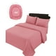 thumbnail image 1 of Juego De Sabanas De 500 Hilos King Rosa, 1 of 4