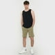 thumbnail image 4 of Polera Hombre Sin Mangas Slub Bolsillo Negro Corona, 4 of 5