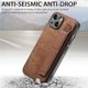 thumbnail image 2 of Funda Protectora con Correa para iPhone 15 Plus Resistente a Golpes Marrón, 2 of 6
