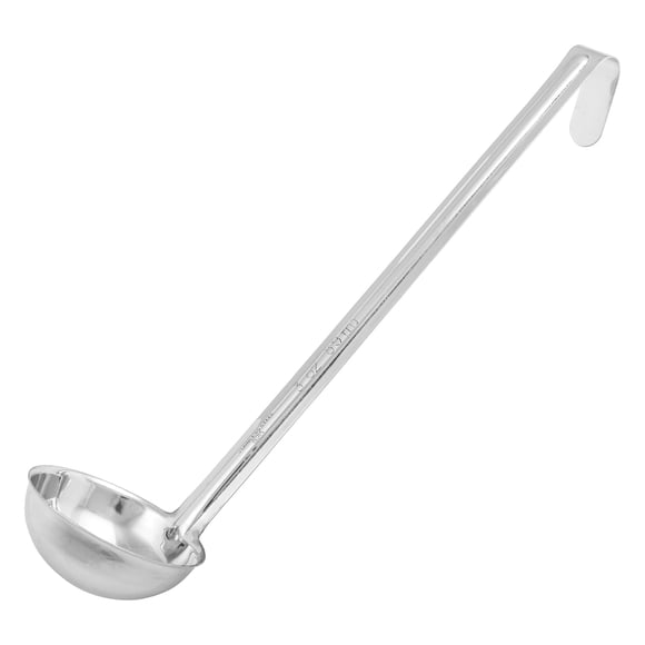 Cucharón Winco de acero inoxidable de una sola pieza, 90 ml