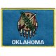 thumbnail image 1 of Parche bordado Cypress Collectibles Bandera de Oklahoma (aplicación por plancha), 1 of 1