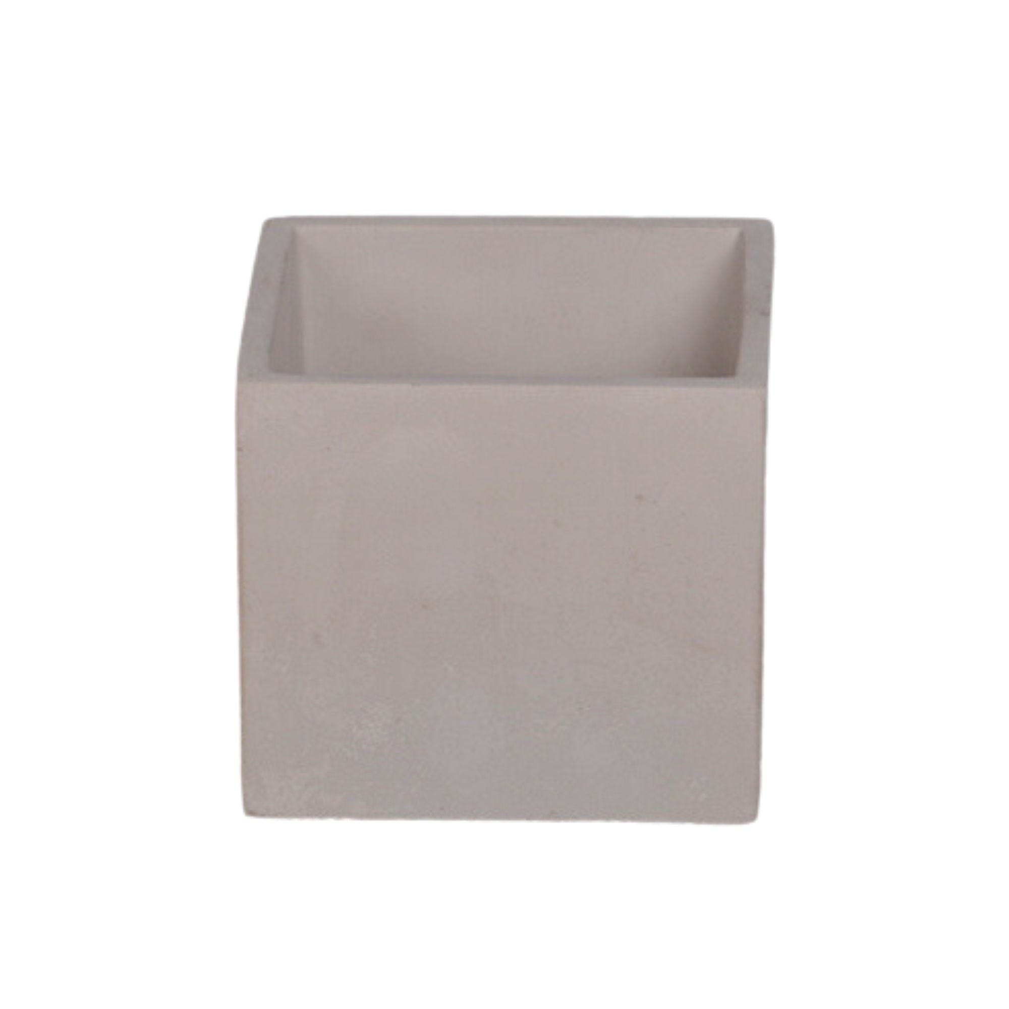 Pottery - Maceta Cemento Cuadrada 10cm - 686