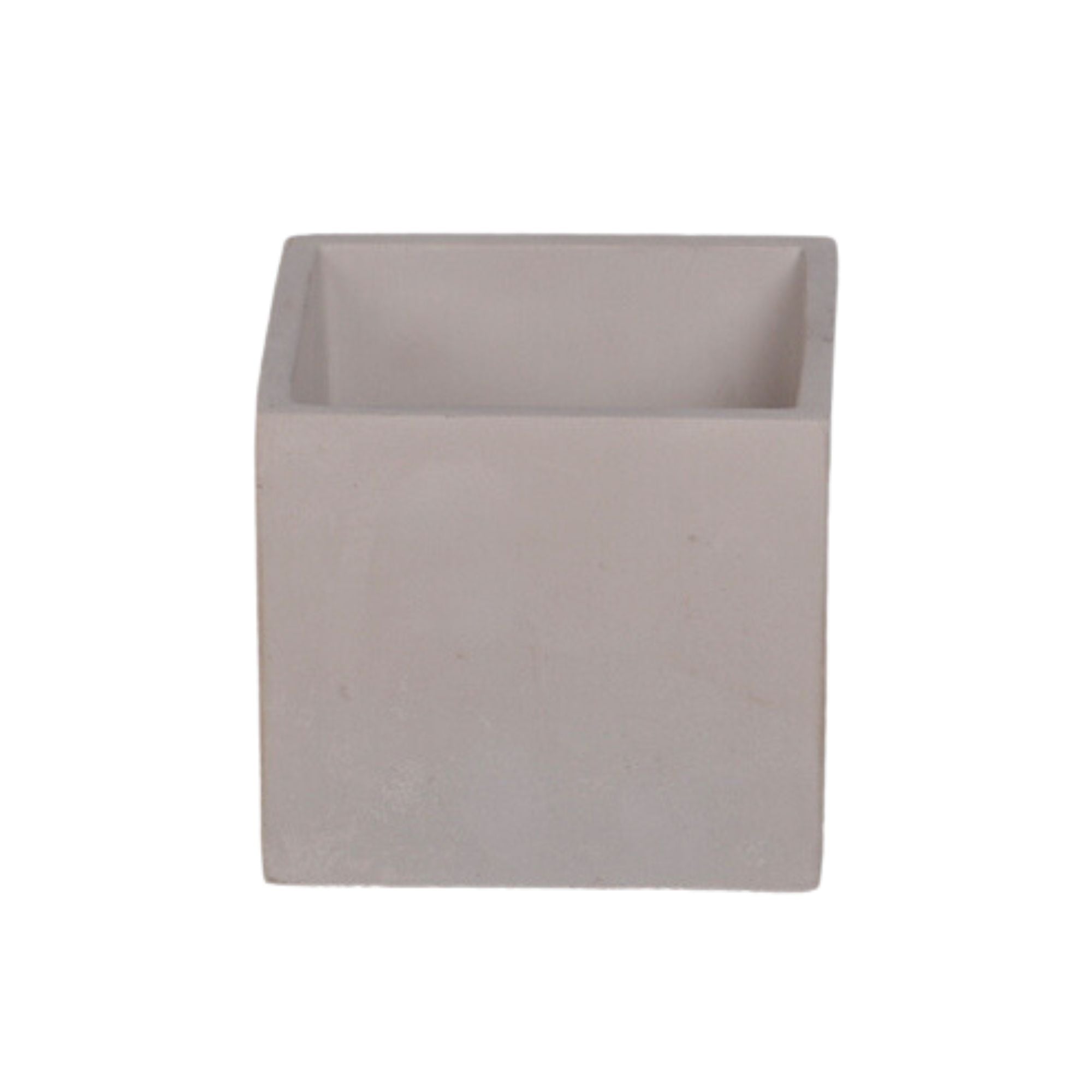 Pottery - Maceta Cemento Cuadrada 10Cm - 686