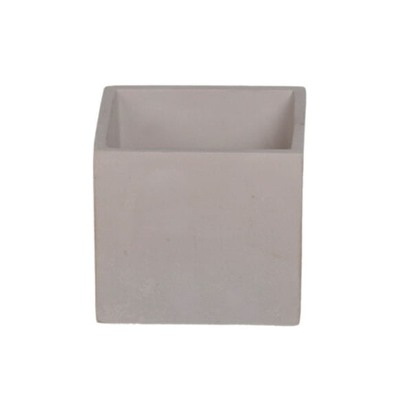 Maceta Cemento Cuadrada 10cm - 686