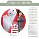 thumbnail image 2 of Grandes héroes-theme Fitted Round Tablecloths Elastic Edged Table Covers Waterproof Table Cloth for Kitchen Holiday Party Tables Decor 150cm, 2 of 6