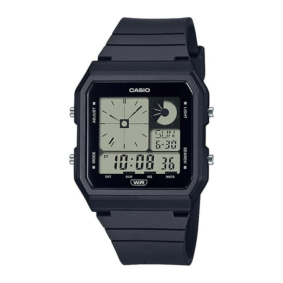 Reloj Lf-20w-1adf Resina Unisex Negro Negro