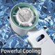 thumbnail image 2 of Ventilador turbo portátil Chillbreeze refrigeración rápida mano cordón 199 marchas recargable, 2 of 7
