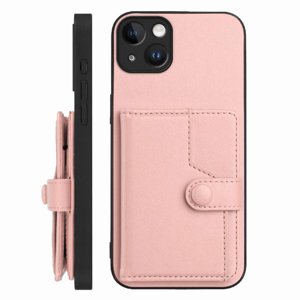Foxdock Funda Para Iphone 14 Plus Con Bloqueo Rfid - Diseño Elegante Con Cierre De Botón