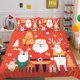 thumbnail image 1 of Christmas Gifts Santa Claus Snow House Child Quilt Duvet Cover Set3-Piece Bedding Set, 1 of 4
