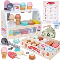 Set De Juego Melofaver Ice Cream Counter Wooden