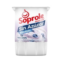 Yoghurt Batido Sin Azúcar Con Trozos Sabor Chia Arándano Pote 155 G Soprole