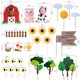 thumbnail image 2 of Decoración para tartas RASSLISA, diseño de animales de granja, 30 unidades, 2 of 6