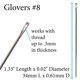 thumbnail image 4 of Agujas para Coser a Mano The Beadsmith John James #8 Tamaño 34mm Paquete de 25, 4 of 7