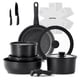 thumbnail image 1 of Juego de utensilios de cocina JEETEE antiadherentes de 17 piezas con mango desmontable, 1 of 9