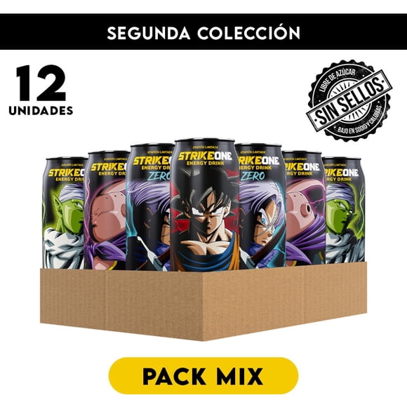 Pack Mix 12 unidades Bebida energética (473 ml c/u) -Segunda Edición