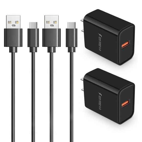 Cargador USB‑C Love your yy 2 unidades 3 m QC3.0 Motorola