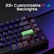 thumbnail image 4 of Teclado mecánico inalámbrico LEMOKEY P1 HE 75% RGB, 4 of 8