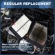 thumbnail image 3 of Filtros de aire del motor de REGALWOVEN No.28113Q5000 para Kia Seltos 2021-2024 Larga vida, 3 of 6
