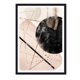 thumbnail image 1 of Cuadro Geo Dorado con Marco Negro 50x40 CM, 1 of 1