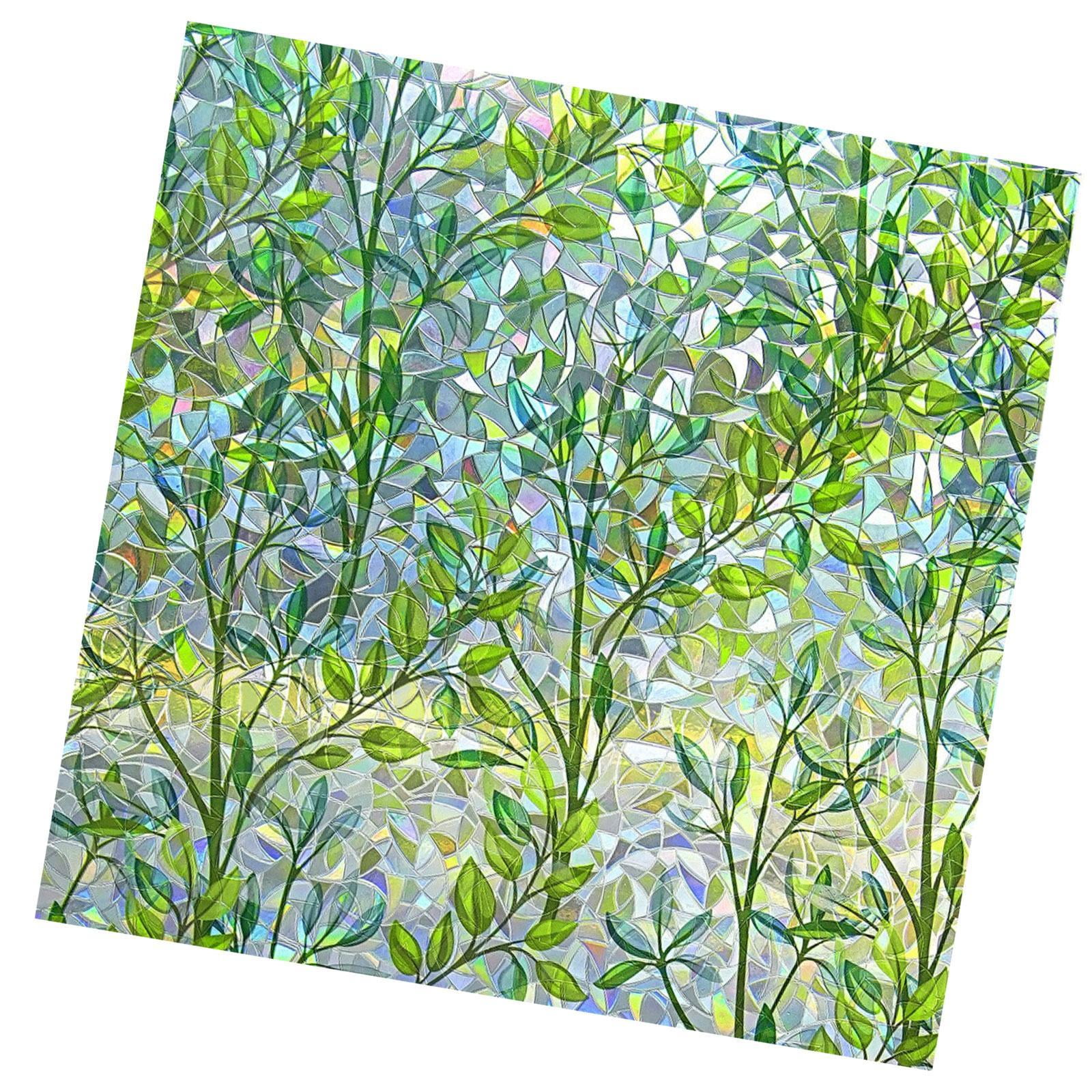 Magideal - Ventana Película Ventana Vidrio Película Pegatina Pegatina Reutilizable Pegatina De Ventana De Pvc Decorativa Para La Puerta De Vidrio Salón De Casa