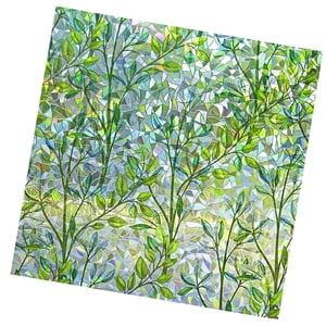 Magideal - Ventana Película Ventana Vidrio Película Pegatina Pegatina Reutilizable Pegatina De Ventana De Pvc Decorativa Para La Puerta De Vidrio Salón De Casa