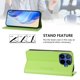 thumbnail image 3 of Funda Billetera con Soporte para Xiaomi 17T Pro Bloqueo RFID Plegable Verde claro, 3 of 6