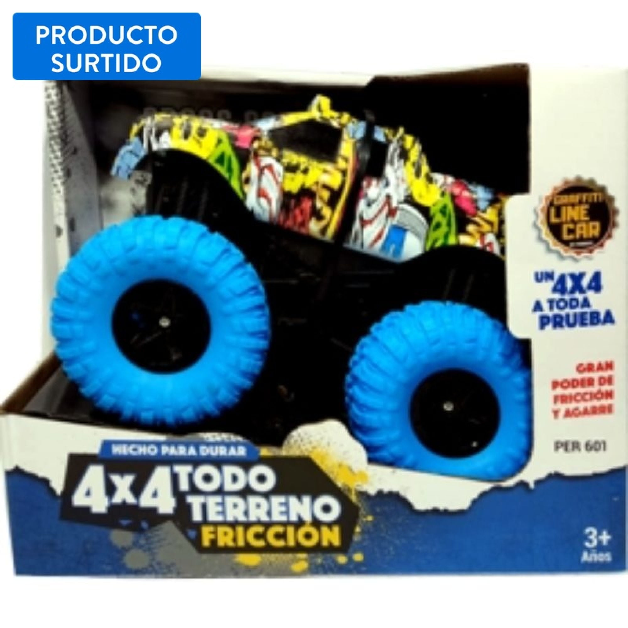 Perrot - Todo Terreno A Ficción Monster Truck Graffiti, Producto Surtido